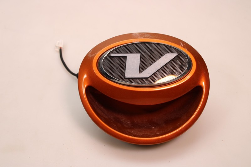 12-17 Hyundai Veloster Liftgate Electric Trunk Door Handle Emblem Sunset Orange