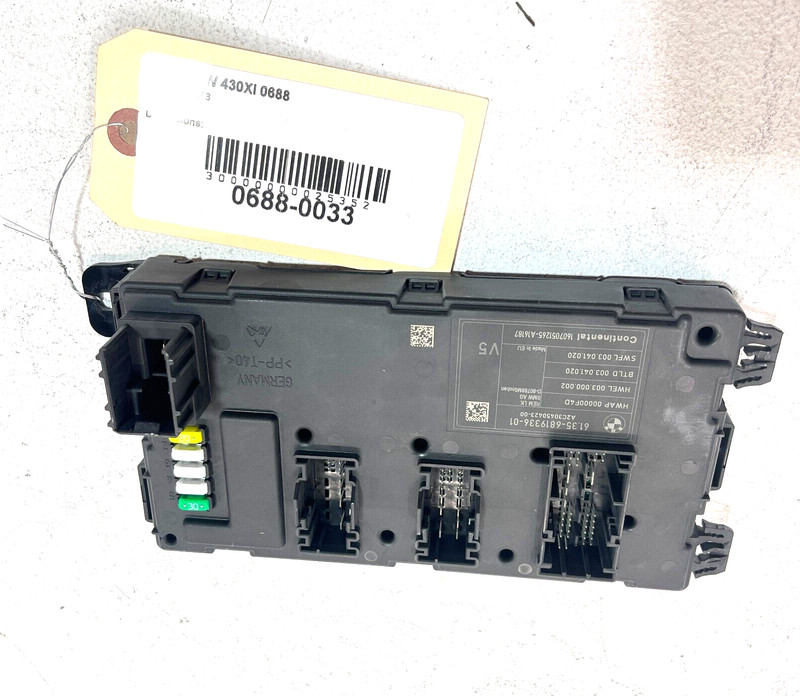 BMW Xdrive 430I 2017-2020 Rear Body Control Electronic Computer Module OEM 1PCS