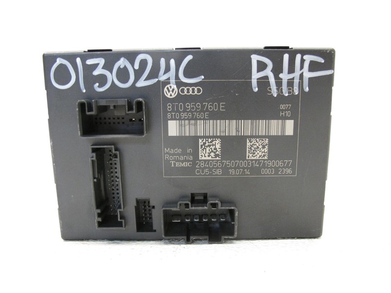 10-17 AUDI 8T A5 S5 RS5 FRONT PASSENGER RIGHT SEAT CONTROL MODULE OEM 013024C