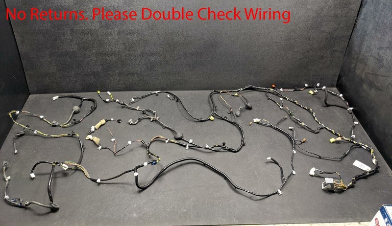 Left Driver Body Sub Wiring Harness 2018 Nissan Altima 24017-9HU1C 2017