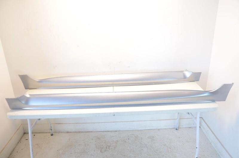 18-21 Subaru WRX 2.0L Pair of Silver Left and Right Side Lower Rocker Trim Panel
