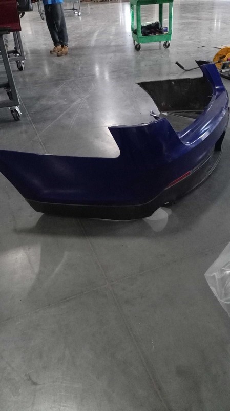 2013 Ford Taurus Blue Bumper Assembly OEM BG1Z17906A 4DR SED BLU J4