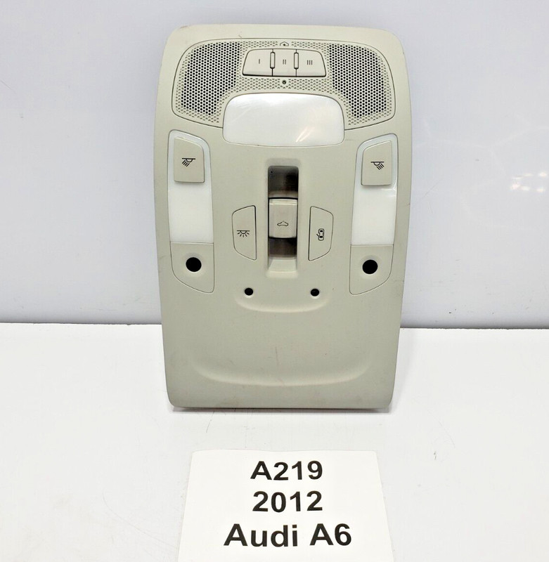 ✅12-18 OEM Audi A6 A7 RS7 S6 S7 Front Overhead Console Dome Light Sunroof Switch