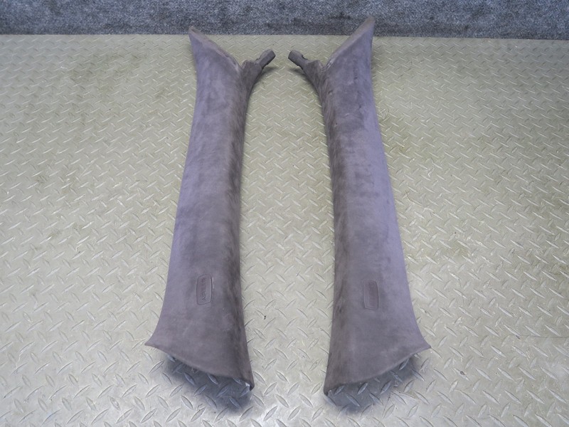 2011-2018 PORSCHE CAYENNE 958 FRONT LEFT & RIGHT UPPER A PILLAR TRIM PANEL SET