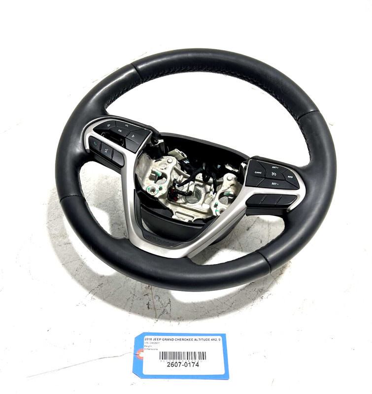 2018-2020 Jeep Grand Cherokee Multifunctional Leather Steering Wheel OEM