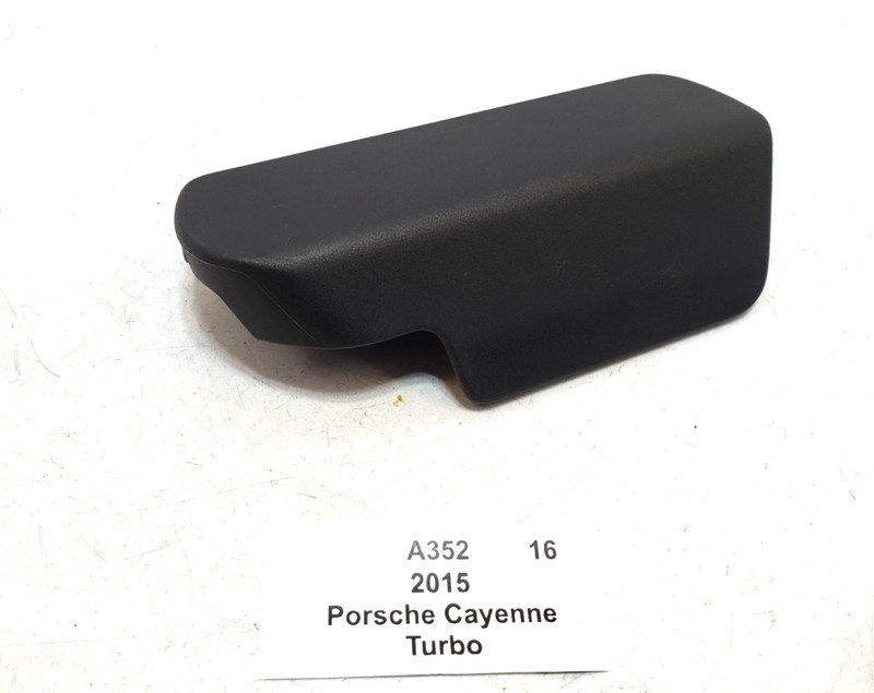 ✅11-18 OEM Porsche Cayenne Turbo 958 Front Hood Bonnet Release Handle Black