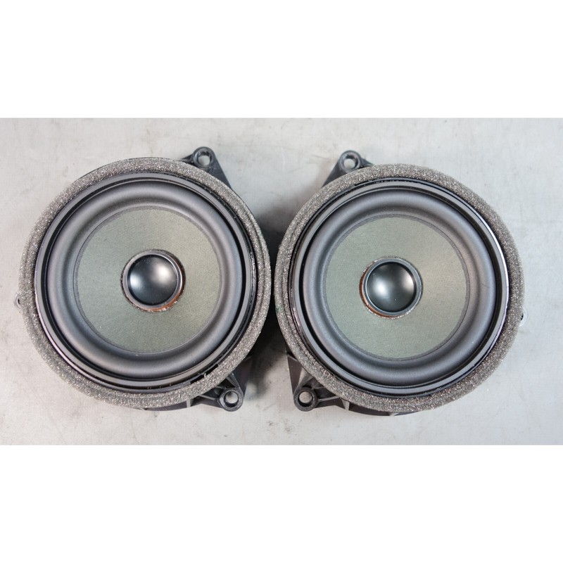2014-2019 BMW F15 X5 F16 X6 F85 Hifi Mid-Range Door Speaker Pair OEM