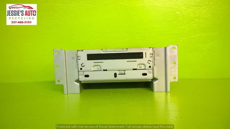 08 09 10 11 LAND ROVER LR2 SE 3.2L AT RADIO AUDIO RECEIVER OEM 2067-7