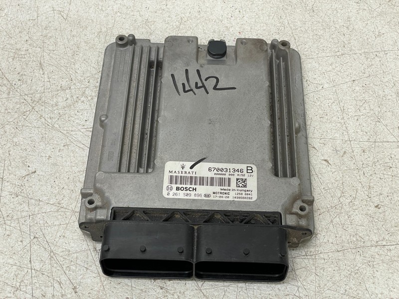 2017 2018 Maserati Levante ECU ECM Engine Computer Control Module 3.0L 1442 OEM