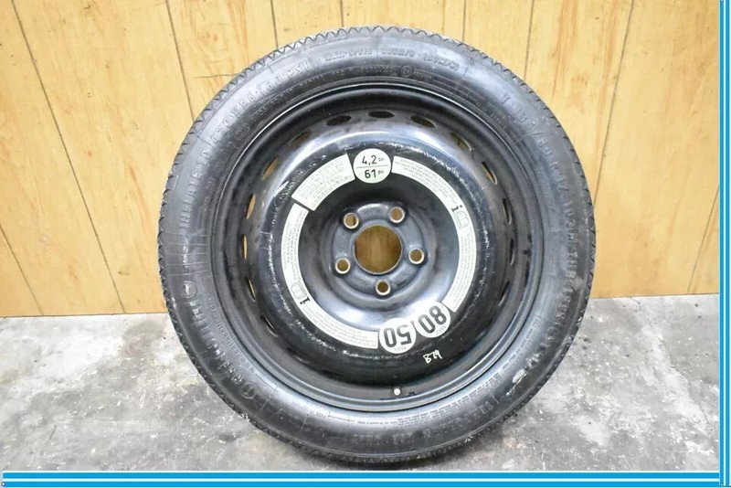 10-17 Mercedes W207 E350 C250 Coupe Donut Spare Tire Wheel Rim 135 80 17" OEM
