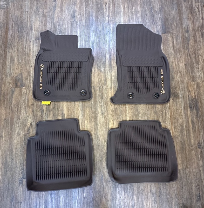2021-25 LEXUS ES -4 PCS - ALL WEATHER FLOOR MATS - OEM PART # PT908-33210-XX