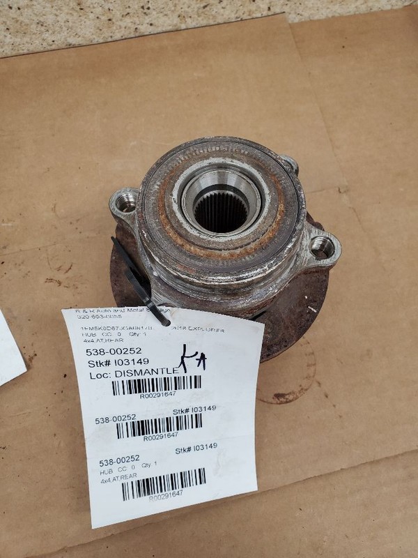 Hub Front With Police Package Fits 11-19 EXPLORER 291647