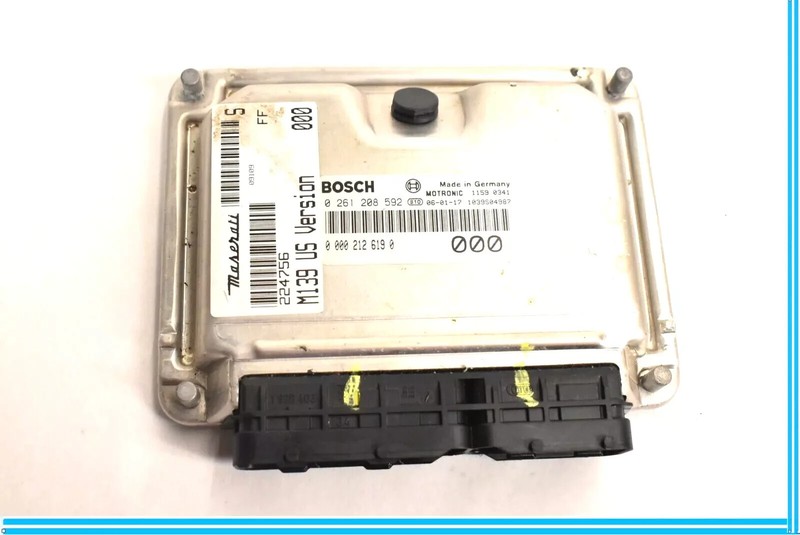 04-06 Maserati Quattroporte M139 Engine Computer ECU ECM Unit 224756 OEM
