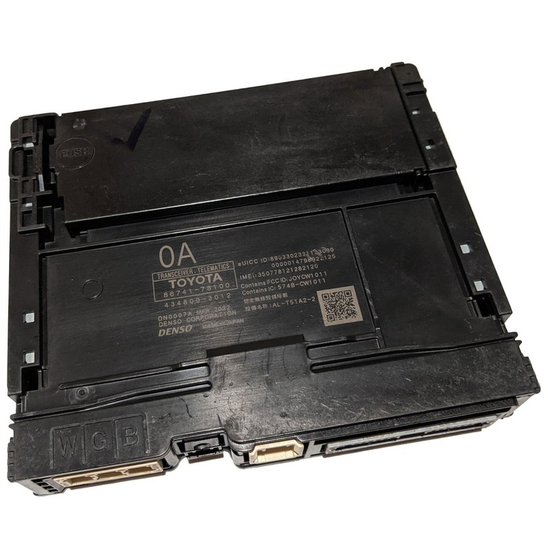 OEM Telematics Transceiver Control Module Lexus NX250 NX350 NX350h NX450h+ 2022