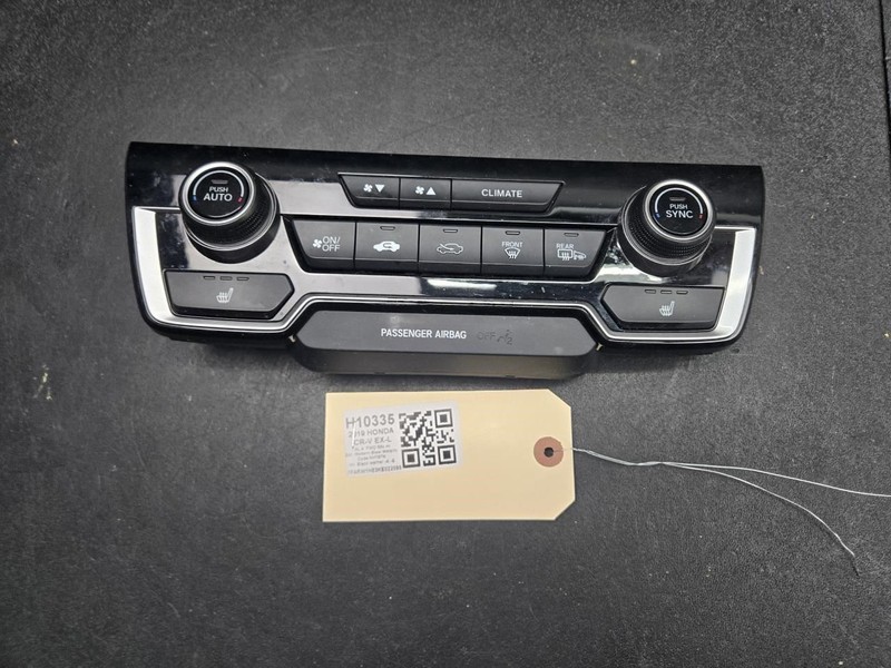 A/C Heater Control 2019 Honda CR-V 79620-TLA-A41 2017 2018 2020 2021 2022 X