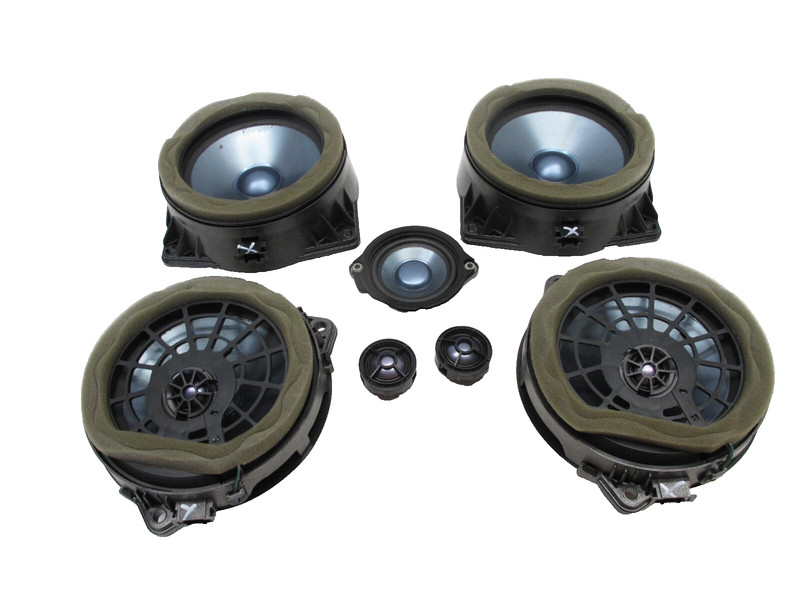 03-09 MERCEDES W209 CLK500 CLK320 CLK550 HARMAN LOGIC 7 L7 SPEAKER SET OEM 1024B