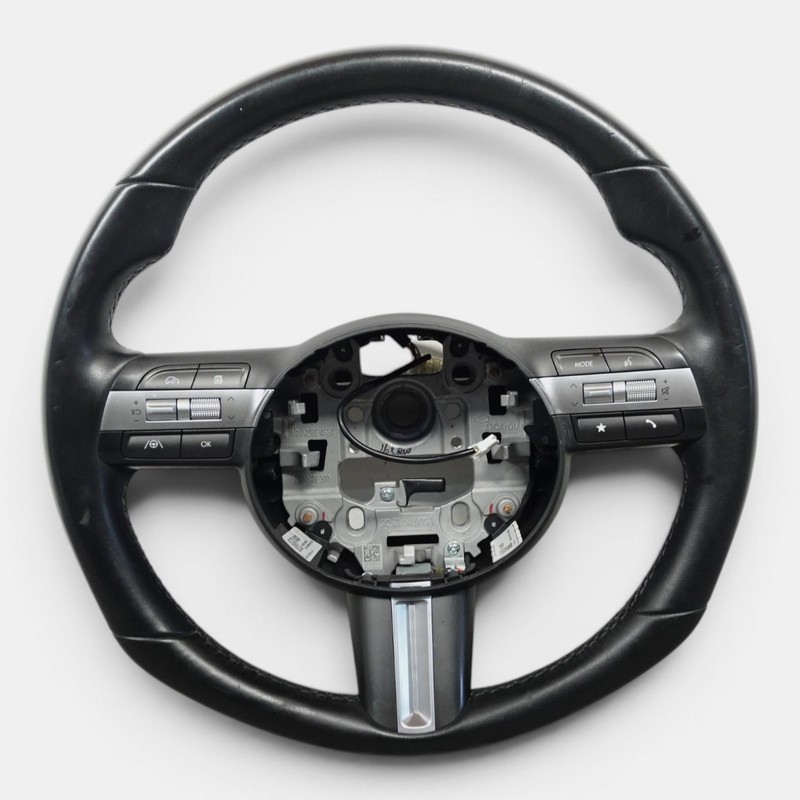 2024-2025 HYUNDAI KONA Front Left Steering Wheel Gray Leather Oem 56100be130nnb