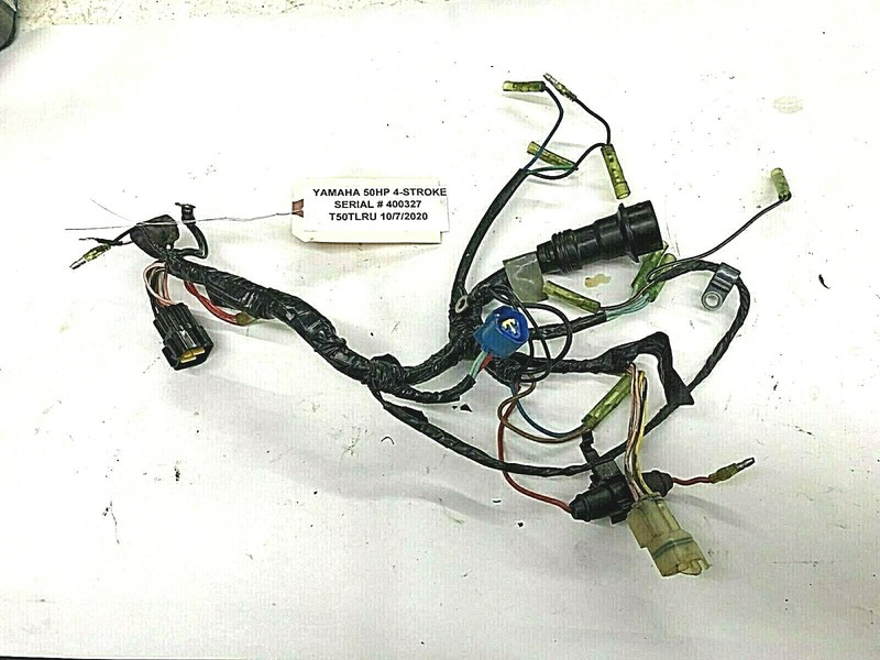 Yamaha Outboard 50hp 4-stroke Wiring Harness 62Y-82590-10-00 FRESHWATER!