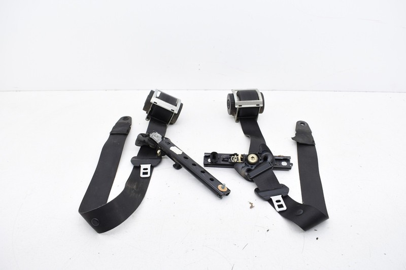2005 Mini Cooper S R53 Front Left Right Seat Belt Retractors Set Black OEM KW76
