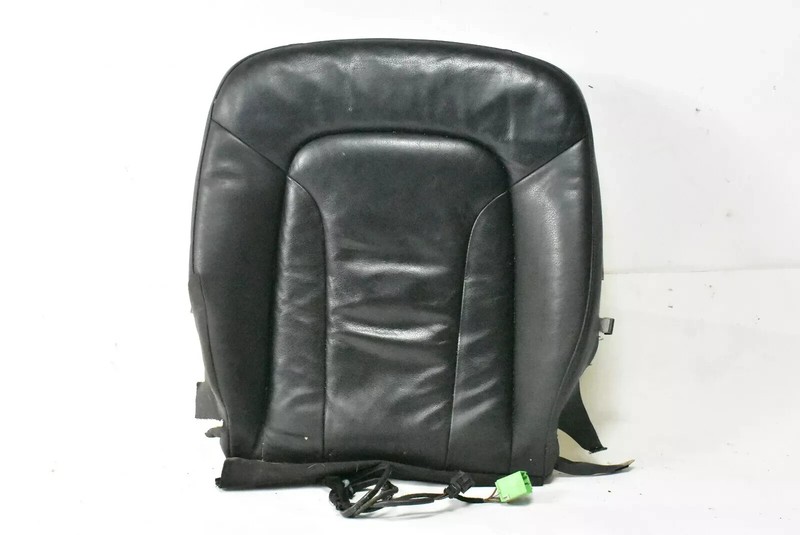 07-15 Audi Q7 Front Right Passenger Side Lower Bottom Seat Cushion Black OEM
