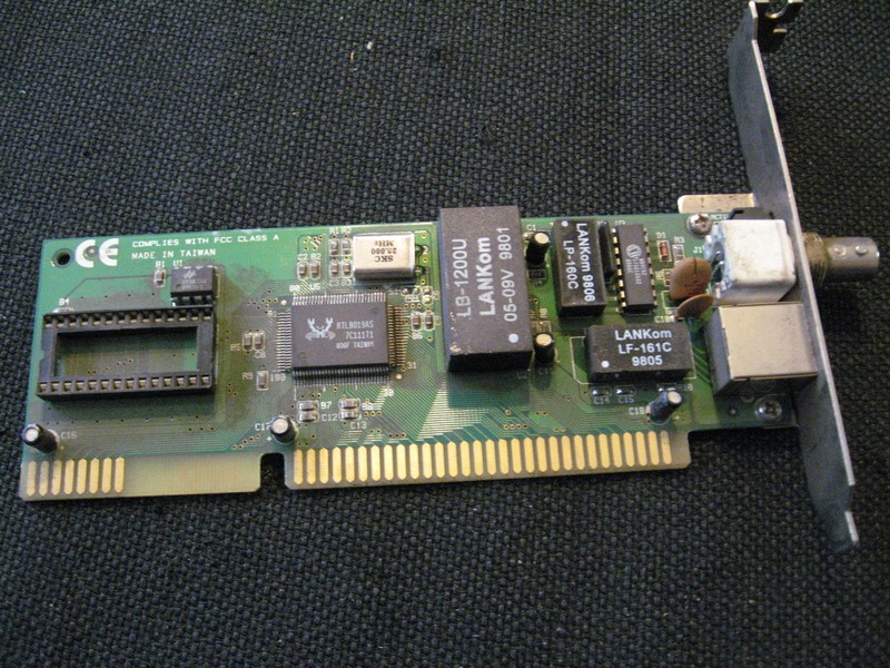 LANKom 9809 PCB Controller Board Assembly Rev. B 9803041332 *FREE SHIPPING*