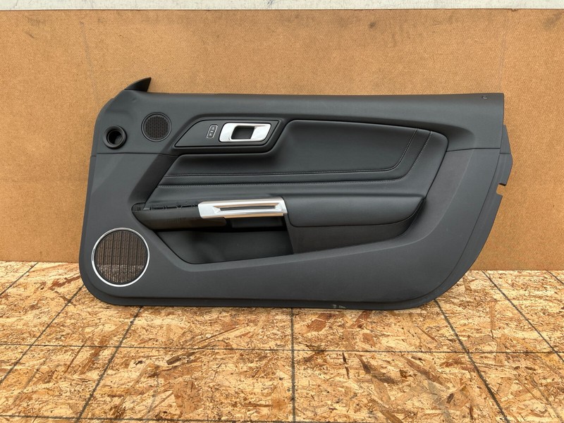 FORD MUSTANG GT 2015-2023 OEM RIGHT PASSENGER DOOR PANEL (BLACK/WHITE STICHES)