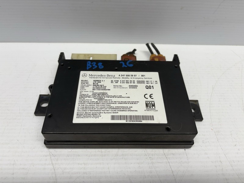 2019-2021 Mercedes Benz A220 A35 AMG Radio Antenna Module A2479002907 OEM