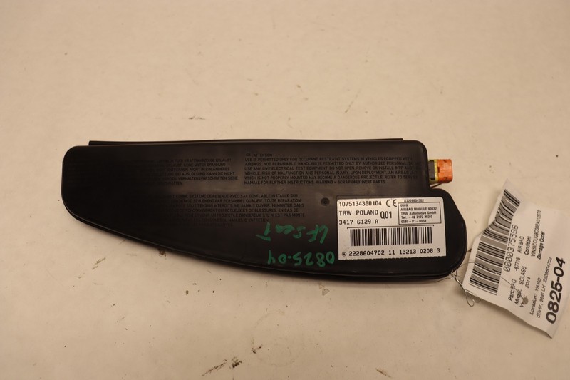 2014 MERCEDES S550 W222 SEDAN FRONT LEFT DRIVER SIDE SEAT AIR BAG OEM