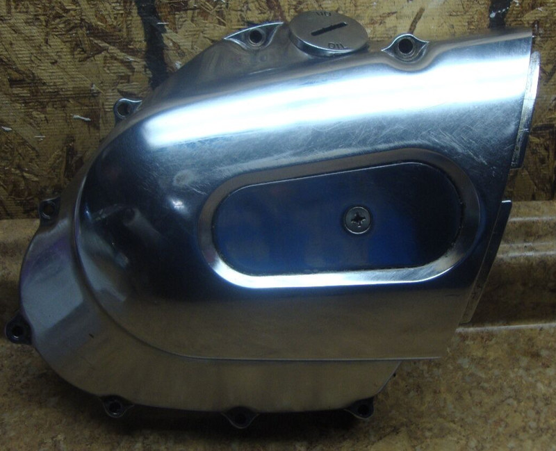 2004 Kawasaki Vulcan VN800 VN 800 A Engine Stator Cover Panel Chrome Motor M11