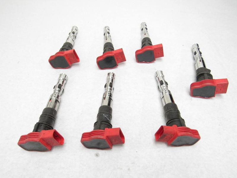 Audi A4 Engine Ignition Coil Coils Set 7 PCS 05 - 08 ;