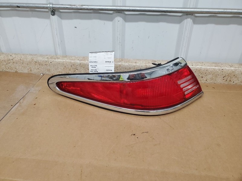 Driver Tail Light Ends Chrome Trim Fits 97-98 LINCOLN MARK SERIES 295904