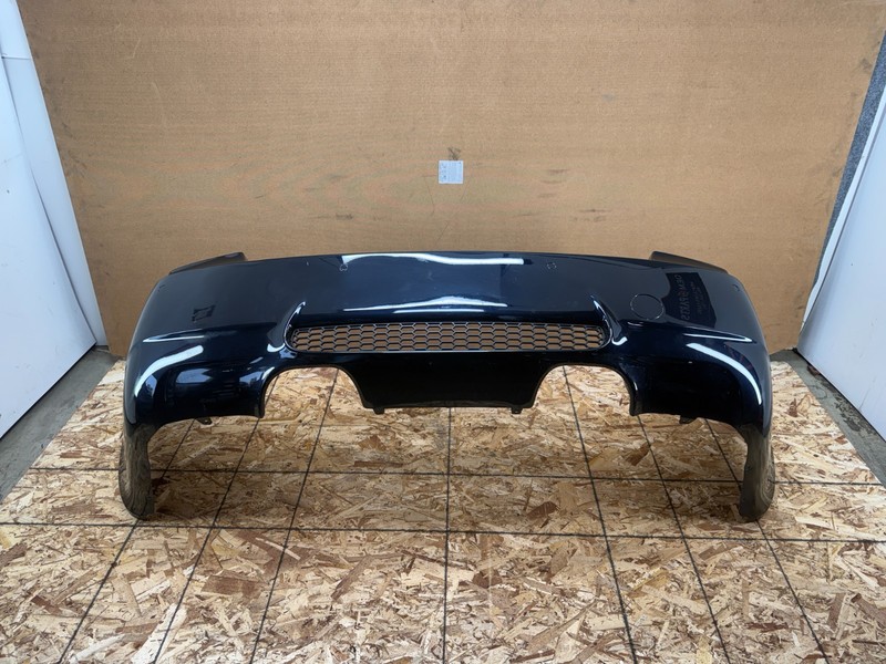 BMW E90 M3 2008-2011 OEM REAR BUMPER COVER WITH SENSORS ASSEMBLY (CARBON BLACK)
