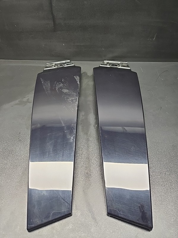 14-19 MASERATI GHIBLI/QUATTRO SET/2 LEFT & RIGHT EXTERIOR B PILLAR MOLDING OEM