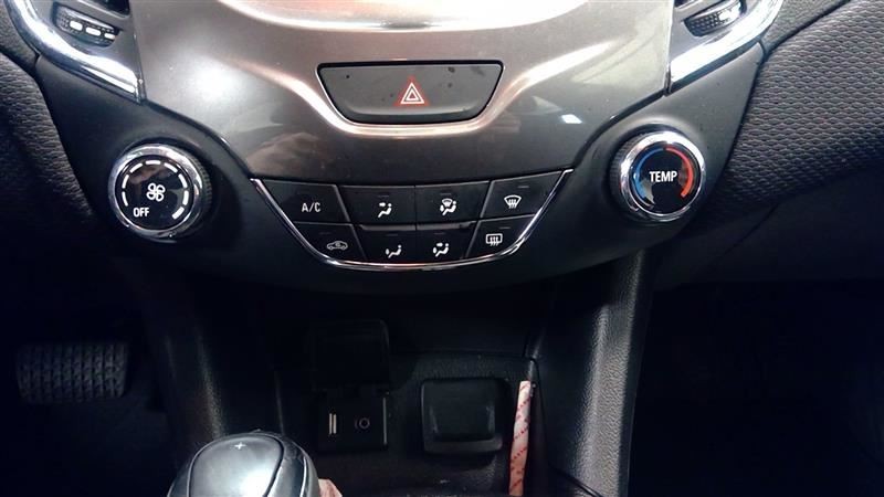 Temperature Control Without Heated Seat Fits 16-18 CRUZE 3383224