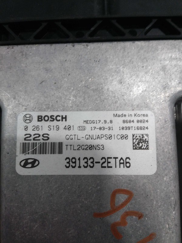 2017 Hyundai Tucson Engine Control Module ECM OEM 391332ETA0 91K Miles