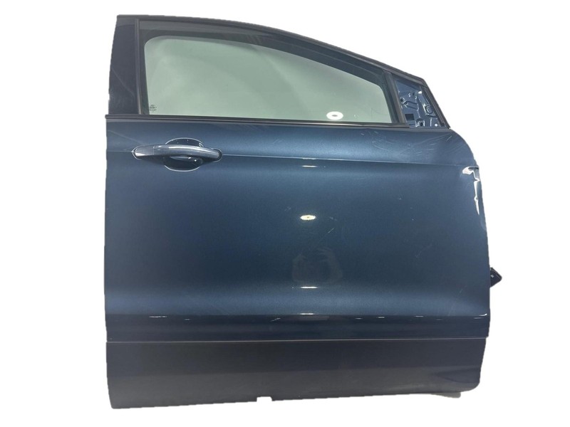 2013-2019 Ford Escape RH Right Front Door Assembly Blue Scratches Buckled Corner