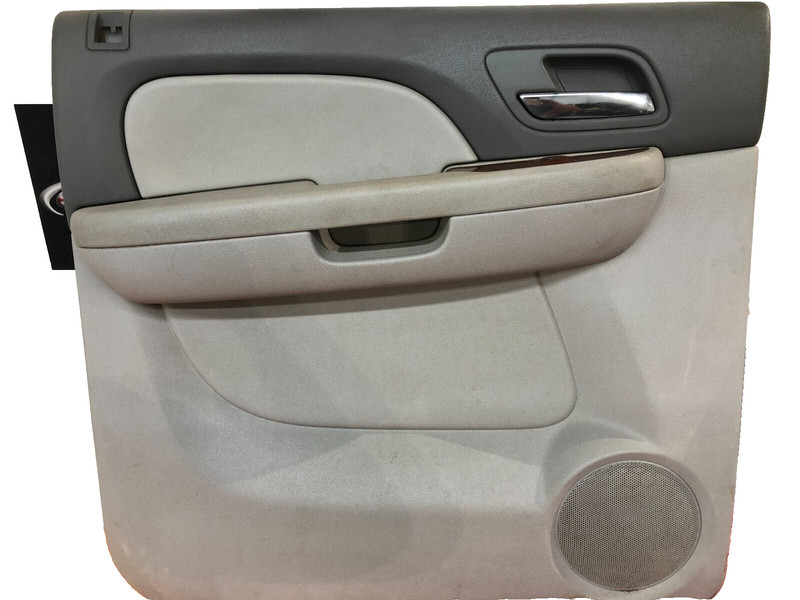 07 - 09 Silverado Crew Gray Rear Left Driver Interior Door Trim Panel Assembly