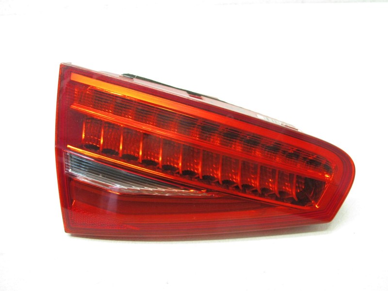 13-16 AUDI B8 A4 S4 SEDAN REAR LEFT DRIVER TRUNK MOUNTED TAIL LIGHT LED 013024B