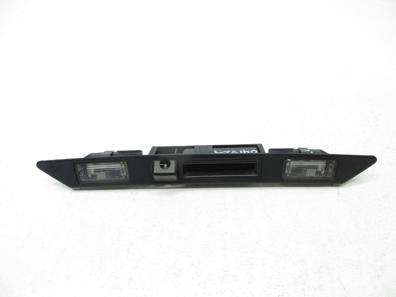 07-12 AUDI 4L Q7 C6 A6 AVANT REAR TRUNK LICENCE PLATE LIGHTS HANDLE OEM 041524
