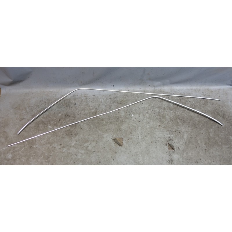 1979-1988 BMW E28 E12 5-Series Factory Chrome Roof Trim Molding Rain Gutter OEM
