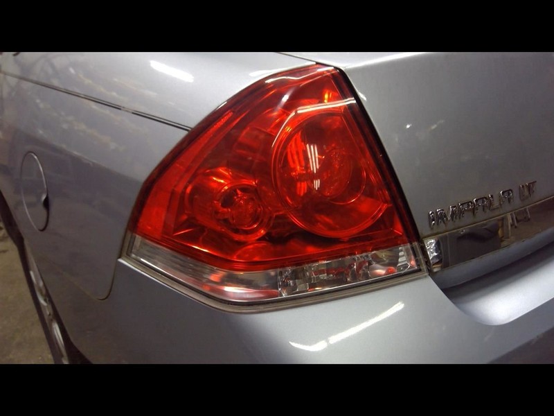 Driver Tail Light VIN W 4th Digit Limited Fits 06-16 IMPALA 1688391