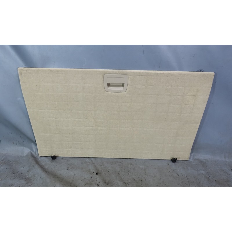 06-10 BMW E61 5-Series Touring Wagon Trunk Front Floor Carpet Cream Beige OEM
