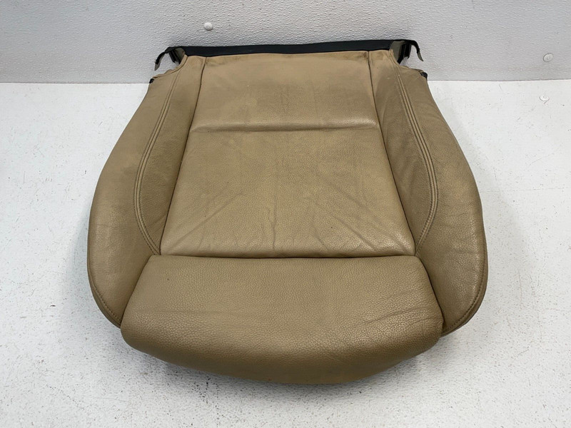 08 09 10 BMW 135i E82 Front Left Driver Lower Seat Cushion Boston Beige 1543 OEM
