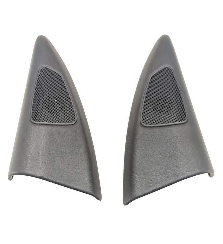 02-05 Mercedes-Benz W163 ML350 ML500 Front Door Tweeter Speaker Pair with Cover