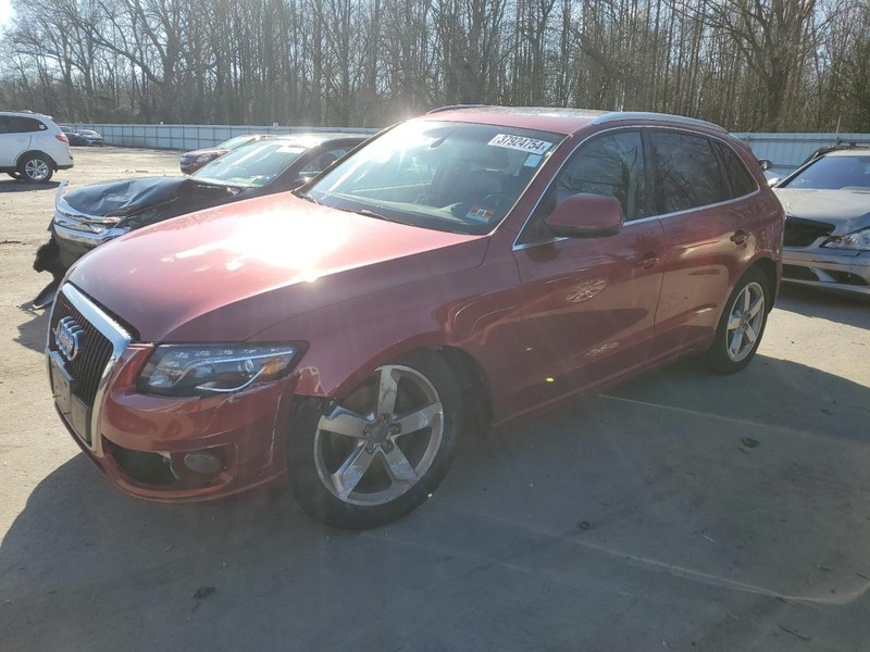 2010 Audi Q5 Rear Left Door Red OEM Used 175K Miles - SKU NJ25-15693-403149