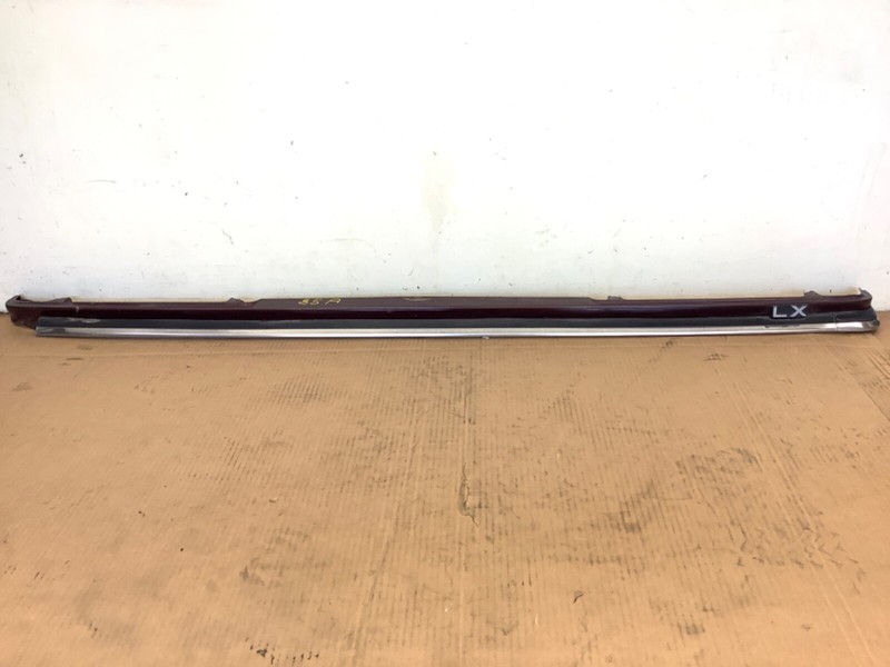 84-85 Accord 4Dr Rear Upper Bumper Plate Filler Garnish Trim Tailgate Skirt OEM