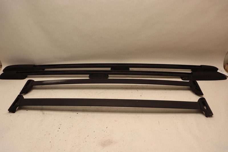 2000-2002 CHEVY TAHOE LEFT & RIGHT ROOF RACK RAIL LUGGATE W/ CROSS BARS SET OEM