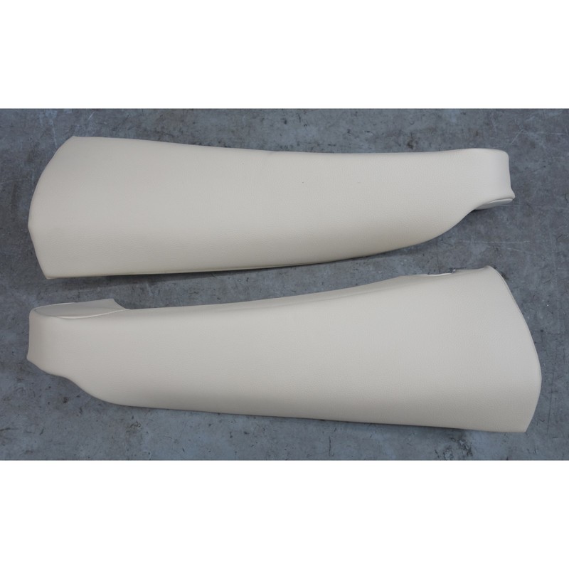 14-19 BMW F15 X5 F16 X6 Rear Seat Side Bolster Pair Canberra Beige Leather OEM