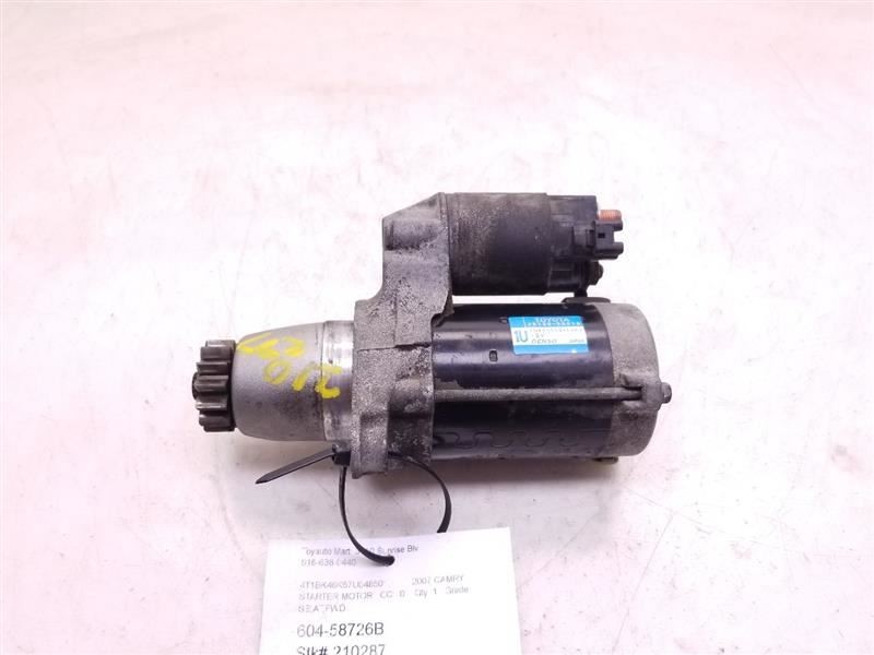 05-18 TOYOTA AVALON 6 CYL 1.7KW STARTER MOTOR ASSEMBLY