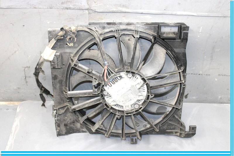 10-19 Jaguar X250 XKR XJ XF Engine Motor Cooling Radiator Fan Assembly OEM